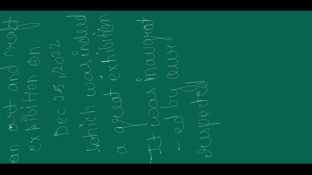 Write a report on the 'Craft Exhibition' in your school in about 80-10... | Class: 10 | English смотреть онлайн