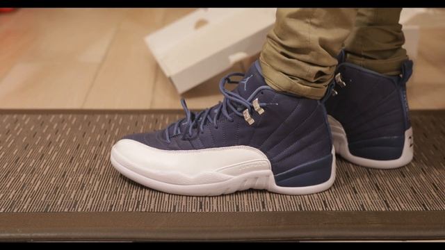 Nike Air Jordan 12 Retro Indigo Unboxing and On-Foot Review смотреть онлайн