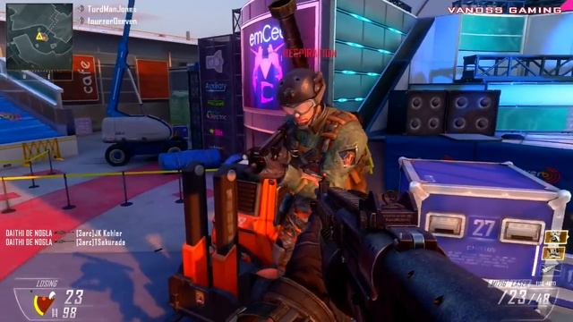 Black Ops 2 Hacked Lobby Funny Moments - Outside Rush, Dolphin Dives, Unlimited Hunter Killers смотреть онлайн