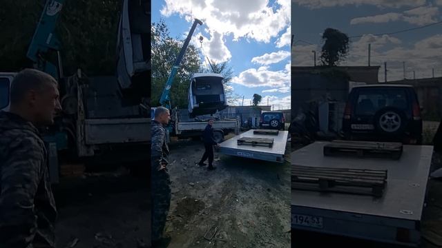 ОТГРУЖАЕМ КУЗОВ #automobile #кириллов #автоблоггараж #mechanic ##авторазбор смотреть онлайн