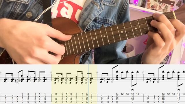 ukulele. coffin dance meme ukulele tutorial смотреть онлайн