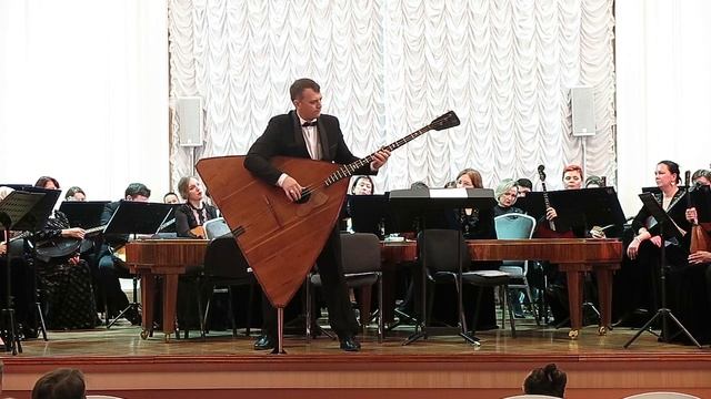 А. Бен Эзра обр.темы Л. Бонфа из к/ф "Черный Орфей" Солист - Сергей Федосеенко (балалайка-контрабас) смотреть онлайн