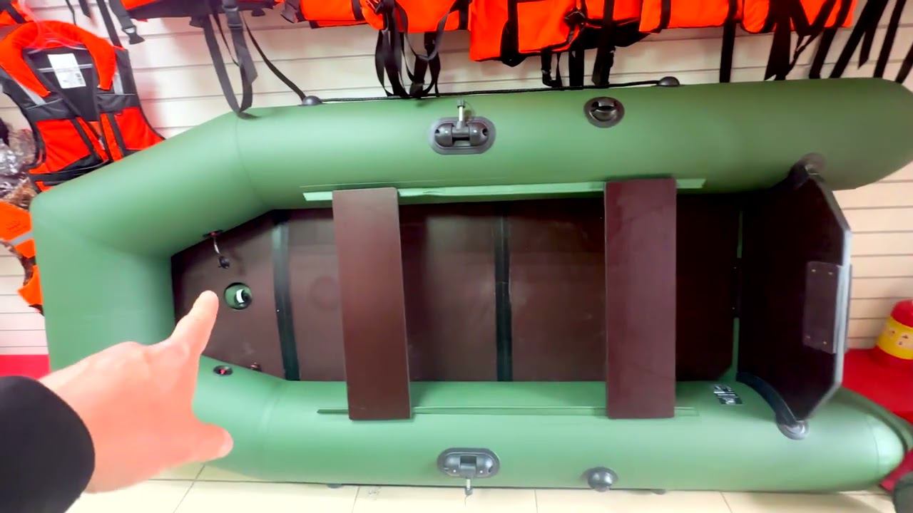 Недорогая килевая лодка - БАРС 2800 СКК смотреть онлайн