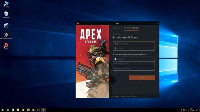 APEX Legends Installieren | PC Windows 10 | Tutorial deutsch | Origin APEX Battle Royale смотреть онлайн