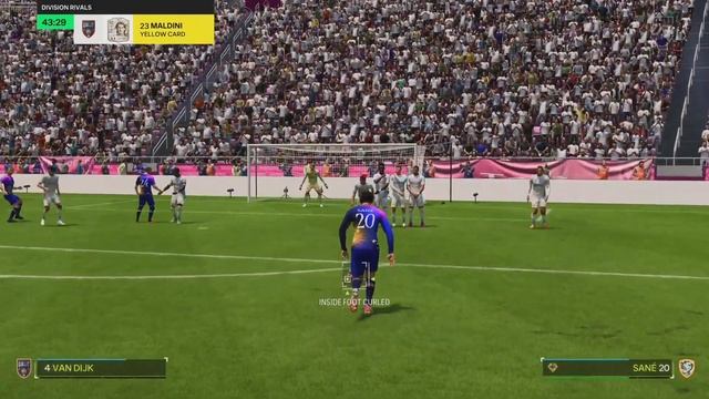 Leroy Sane Free Kick Goal | FUT 24 #EAFC24 смотреть онлайн