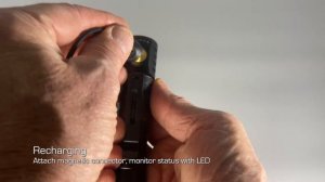 Fenix HM61R V2.0 Rechargeable Headlamp Operation and Features