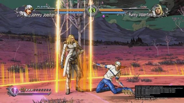 JoJo's Bizarre Adventure: Johnny Joestar Vs Funny Valentine