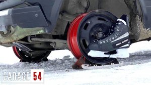 КОНЬКИ ВМЕСТО КОЛЁС - СРАБОТАЕТ?