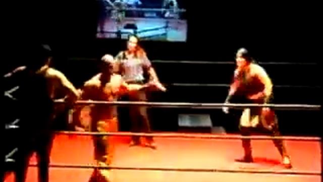 Cheerleader Melissa vs James Choi vs Shawn Davari vs Vennis DeMarco ClickWrestle смотреть онлайн
