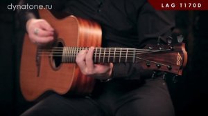 Обзор акустической гитары LAG T170D
