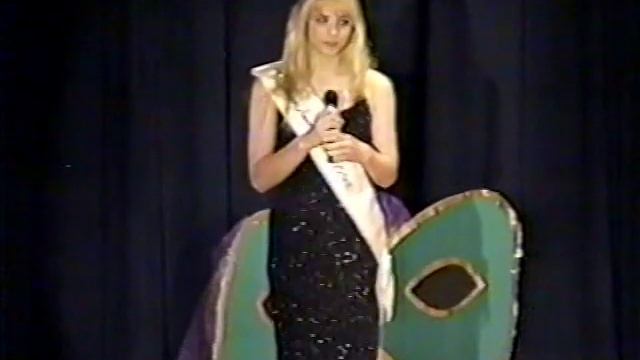 (1999) Miss Teen & Miss Greater Van Buren Pageant. Part 1