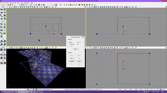 06 Unreal SDK - окна, дверной проём, первая геометрия смотреть онлайн