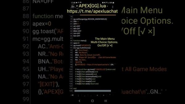 Lua Script I Wrote to Run in GameGuardian Explained (KUBOOM)