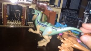 Jurassic world fallen kingdom | final battle | Indoraptor vs Blue (Lego version)