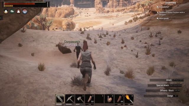 Conan Exiles - Ep.01 - Delicious Man Flesh! (Let's Play) смотреть онлайн