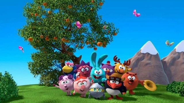 Новые зубы Кроша. Смешарики. Аудиосказка смотреть онлайн