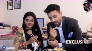 Karanvir Sharma & Debattama Saha Gets Teary Eyes On Last Day Shoot, Celebrates With Each other