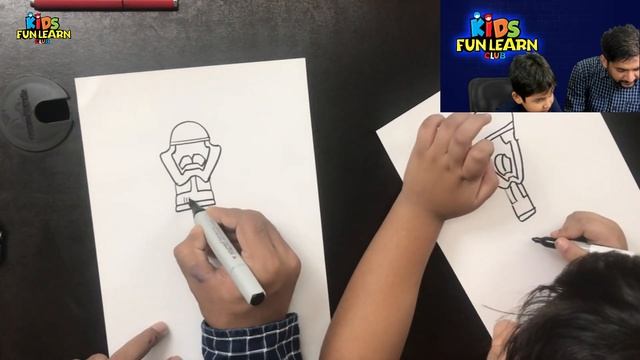 How to Draw a Sith trooper from Star Wars with Kids Fun Learn Club смотреть онлайн
