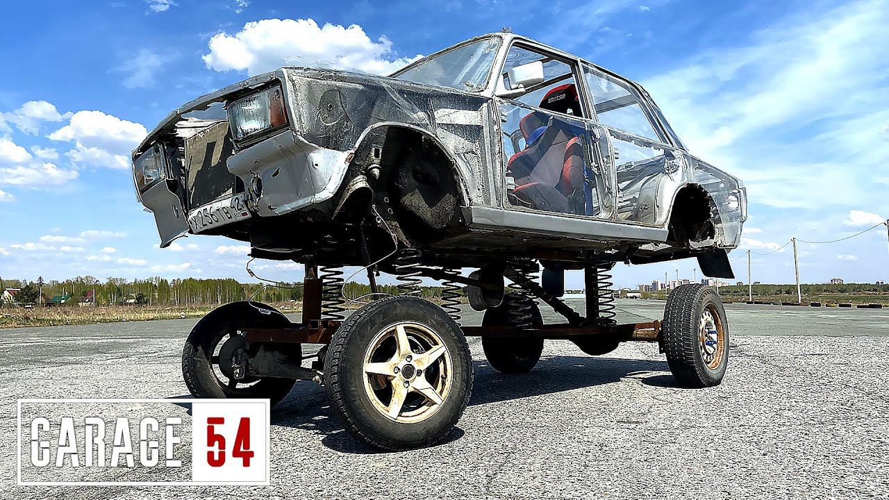 ПОСТАВИЛИ КУЗОВ на ПРУЖИНЫ - ЧТО БУДЕТ? смотреть онлайн