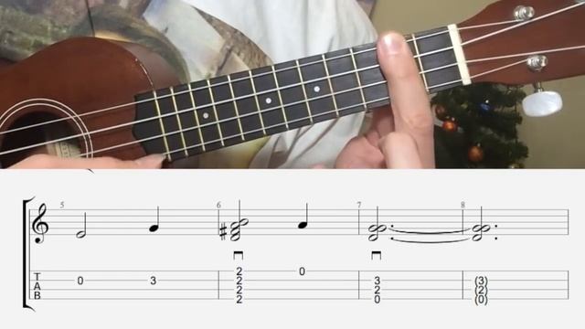 УКУЛЕЛЕ. ОЙ, МОРОЗ МОРОЗ УКУЛЕЛЕ ТУТОРИАЛ смотреть онлайн