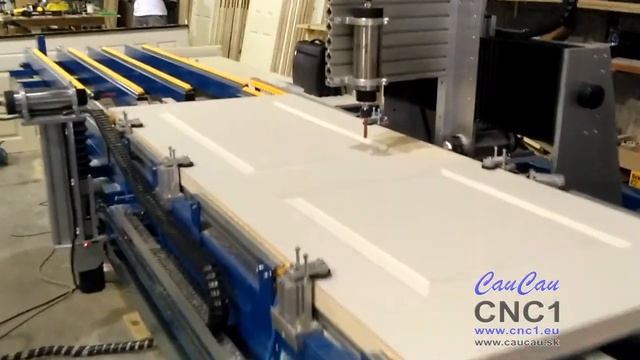 Automatic line for the production of doors by CauCau - CNC1 смотреть онлайн