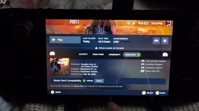 Steam Deck Horizon Zero Dawn , Last Of Us & Cyberpunk 2077 FSR 3 Frame Generation Mod Setup Steam O смотреть онлайн