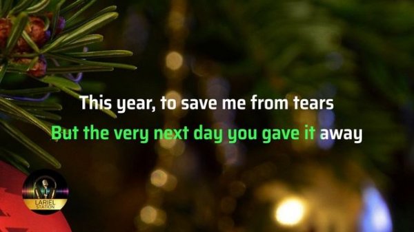 Last Christmas | KARAOKE - Male Lower Key