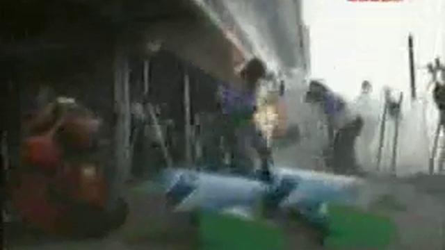 F1 1994 German GP Benneton Pit Fire смотреть онлайн