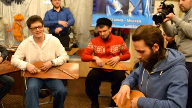 Гусли, Масленица. МК перед концертом смотреть онлайн