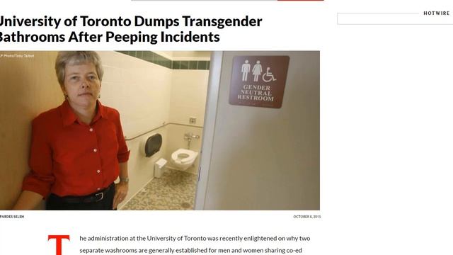 Taking the Trans out of the Trans Bathroom Argument смотреть онлайн