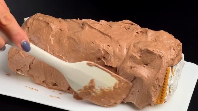 Ein Kuchen In 2 Minuten, Der Eine Auszeichnung Verdient Hat! Kondensmilch Und Kekse Mischen!