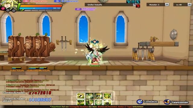 [Elsword DE] Rena WS Managain on SA skills смотреть онлайн