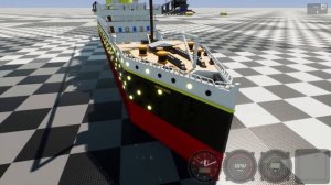 КРУШЕНИЕ ГИГАНТСКОГО ЛЕГО ТИТАНИКА В BRICK RIGS! ЗАТОПЛЕНИЕ ТИТАНИКА ИЗ ЛЕГО В БРИК РИГС!