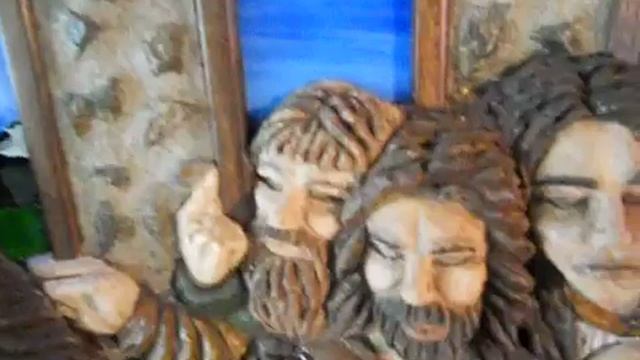 New Zealand's 3D sculpture of last supper смотреть онлайн