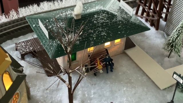 O gauge Christmas train layout 2022 смотреть онлайн