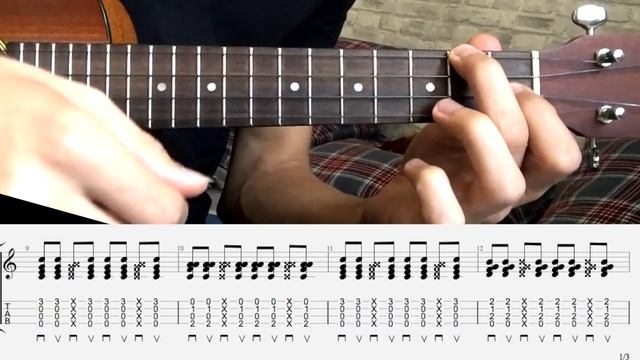 ukulele. The Tokens The Lion Sleeps Tonight (Wimoweh) ukulele tutorial/cover смотреть онлайн