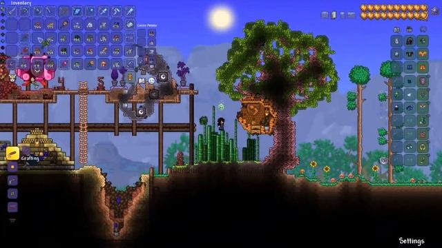 Terraria Timelapse Build - Biome Themed Mini Golf Course смотреть онлайн