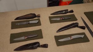 Леонид Архангельский про дамаск, булат, ламинат и выставку Клинок! @Kuznica_Maria_Leonid