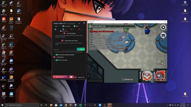 Hacker Mode V21 NEW UPDATE !!!!!!!Among Us 9.22s 💻PC ONLY💻! FREE