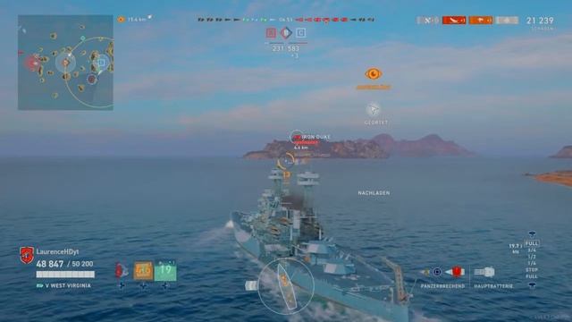 World of warships legends West Virginia 146 k смотреть онлайн
