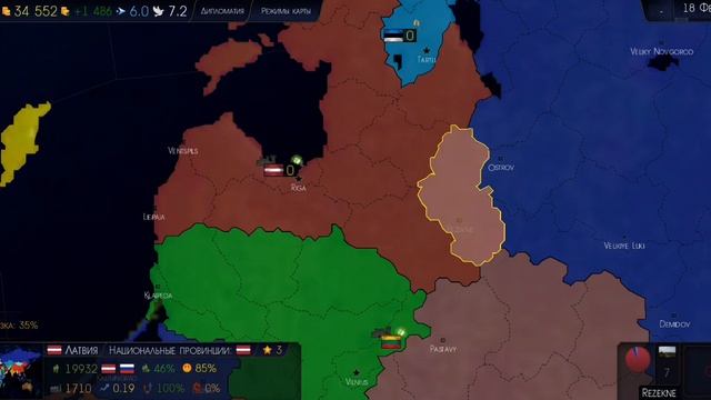 Сформирование Балтики за 3 минуты (Age Of History 2, Addon+) смотреть онлайн