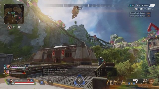 Pathfinder New Surround Sound Skin Nemesis Gameplay on PS5 Apex Legends смотреть онлайн