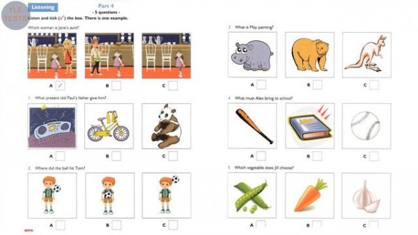 [2018] Movers Listening Test 3 - Succeed In Cambridge English | Young Learners Test