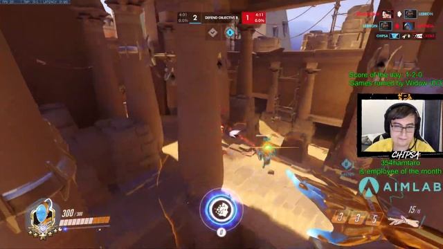 CHIPSA TOP 500 ECHO GAMEPLAY! [ OVERWATCH SEASON 22 ] смотреть онлайн
