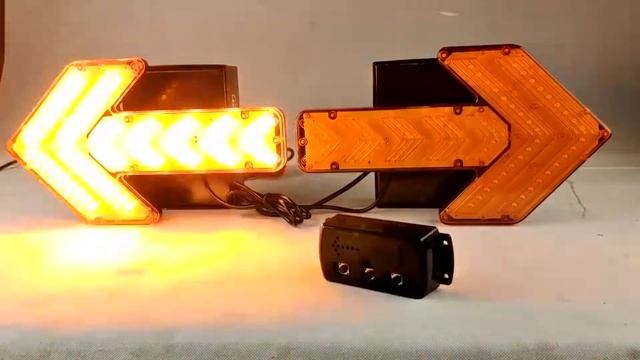 WP-19004-Led Flashing Road Safety Construction Directional Arrow Light Hazard Turn Signal Arrow Lig смотреть онлайн