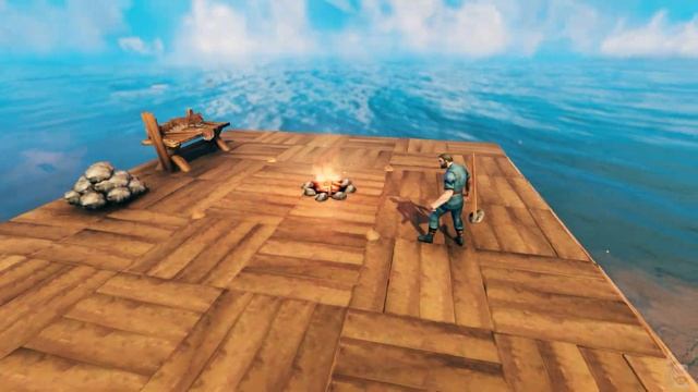 Second Floor Fire‽‽ Here's how! | #Valheim Build Tips смотреть онлайн