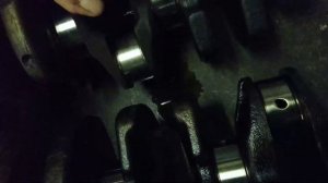 Замер износа коленвала Ауди 100 2.3 AAR.