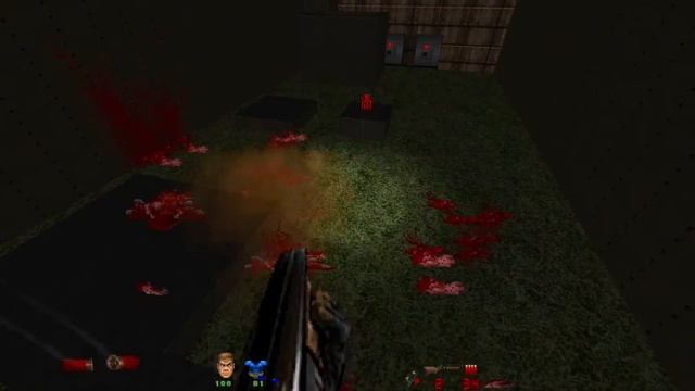 Brutal Doom v21 - gameplay (no commentary) ["Doom 2" 1-5 levels] смотреть онлайн