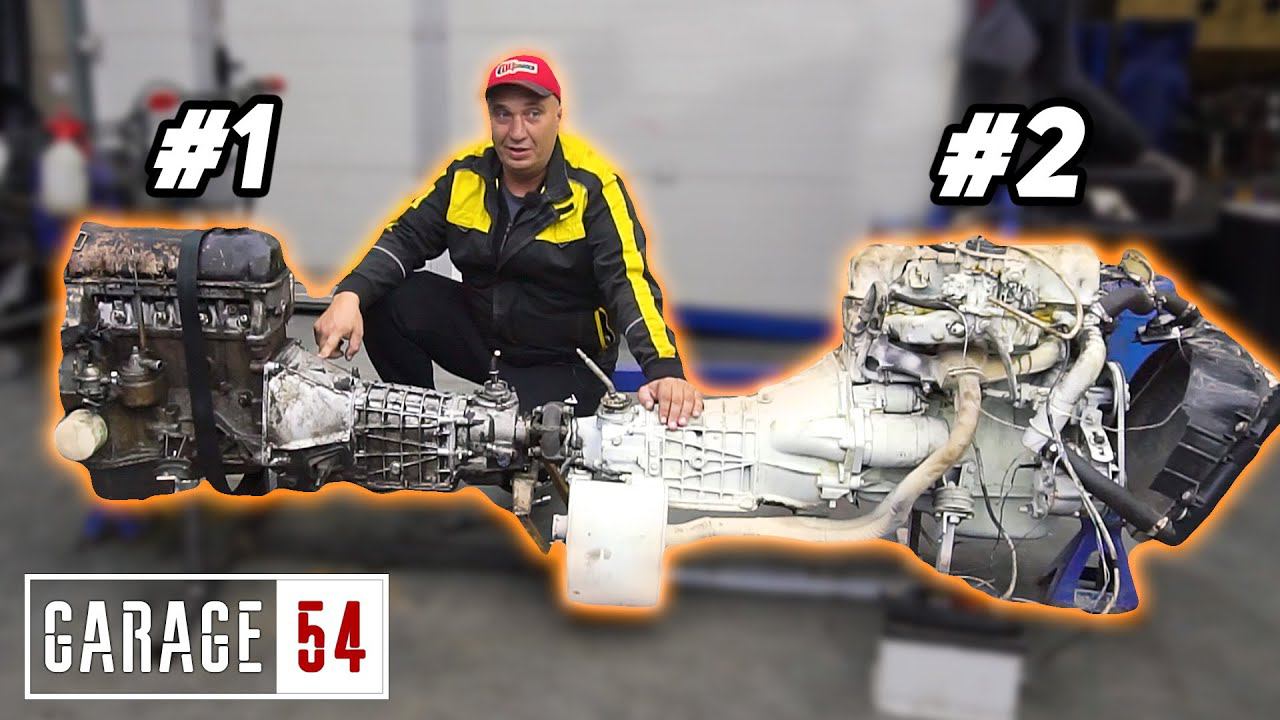 Скрутили два ДВИГАТЕЛЯ между собой - строим компрессор из ДВС смотреть онлайн