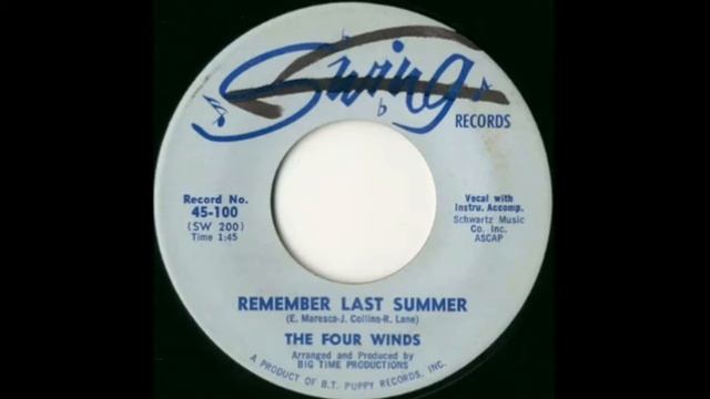 THE FOUR WINDS - Remember Last Summer смотреть онлайн